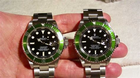 fake rolex green|fake rolex vs real.